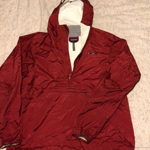 quarter zip rain jacket